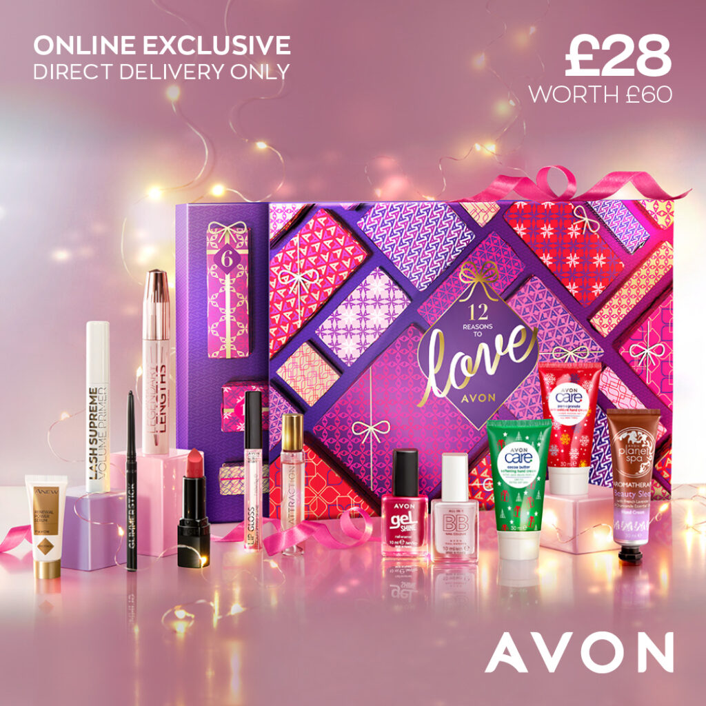 Avon Christmas Advent Calendars 2023 Exclusive Brochure Reps Anywhere