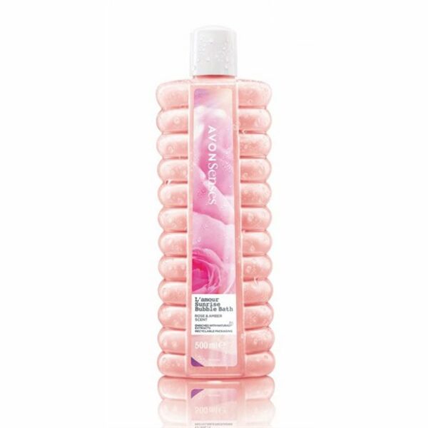 Avon Senses L'Amour Sunrise Bubble Bath - 500ml