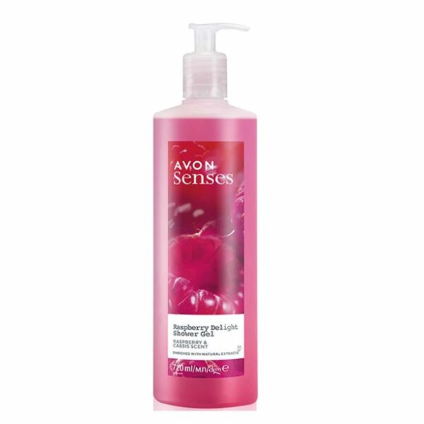 Avon Senses Raspberry Delight Shower Gel - 720ml