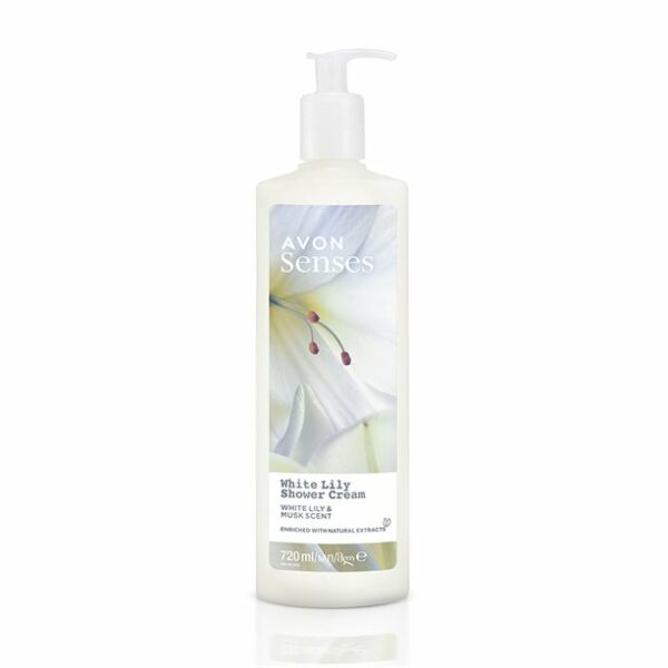 Avon White Lily Shower Cream