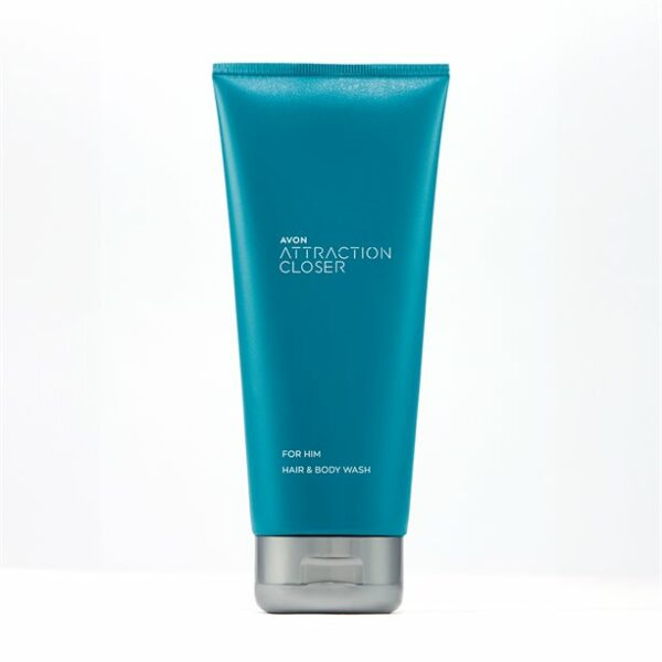 Avon Attraction Closer for Him Hair and Body Wash - 200ml