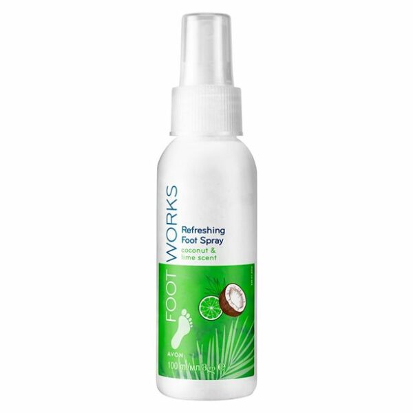 Avon Footworks Coconut & Lime Refreshing Foot Spray - 100ml