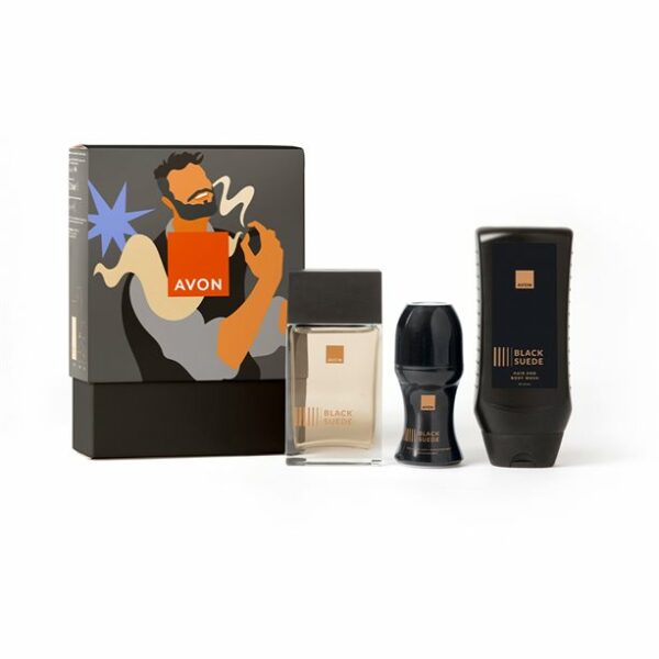 Avon Black Suede Eau de Toilette 100ml Gift Set