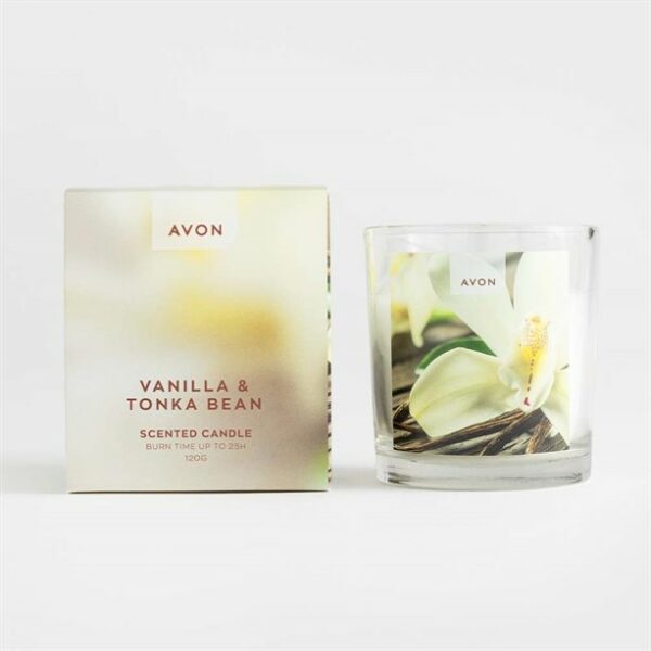 Avon Vanilla & Tonka Bean Candle