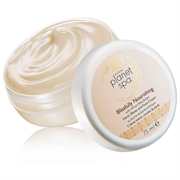 Avon Planet Spa Blissfully Nourishing Hand, Elbow and Foot Cream - 75ml