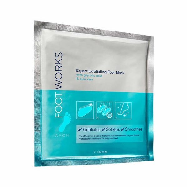 Avon Exfoliating Foot Mask Socks - 1 Pair