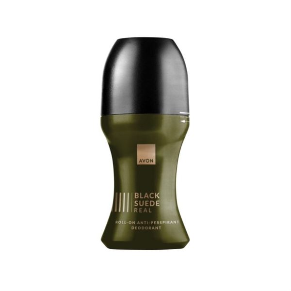 Avon Black Suede Real Roll-On Anti-Perspirant Deodorant