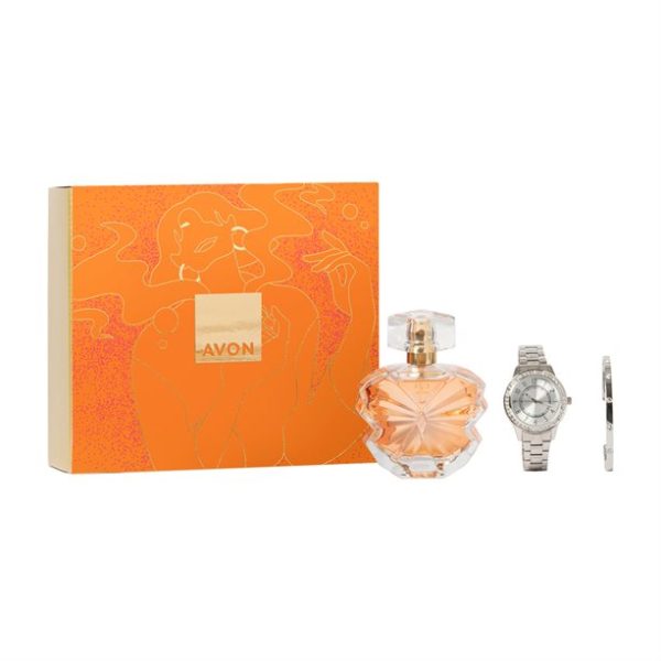 Avon Eve Become Perfume & Jewellery Gift Set