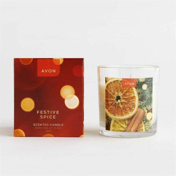 Avon Winter Spice Candle