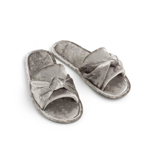 Avon Ladies Velour Knot Slippers