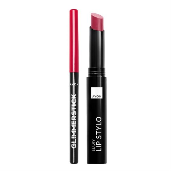 Avon Lip Stylo & Lip Liner Kit Eternal Flame