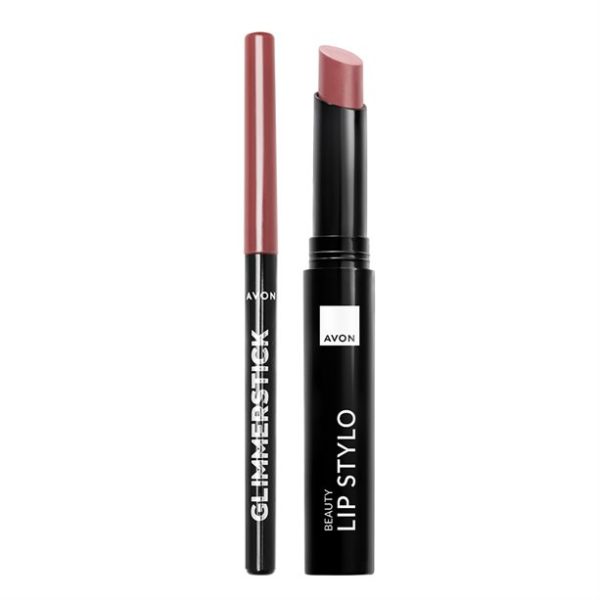 Avon Lip Stylo & Lip Liner Kit Totally Twig