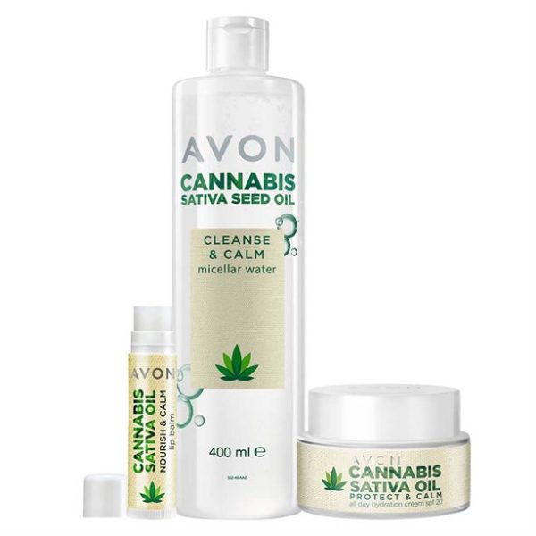 Avon Cannabis Skincare Trio