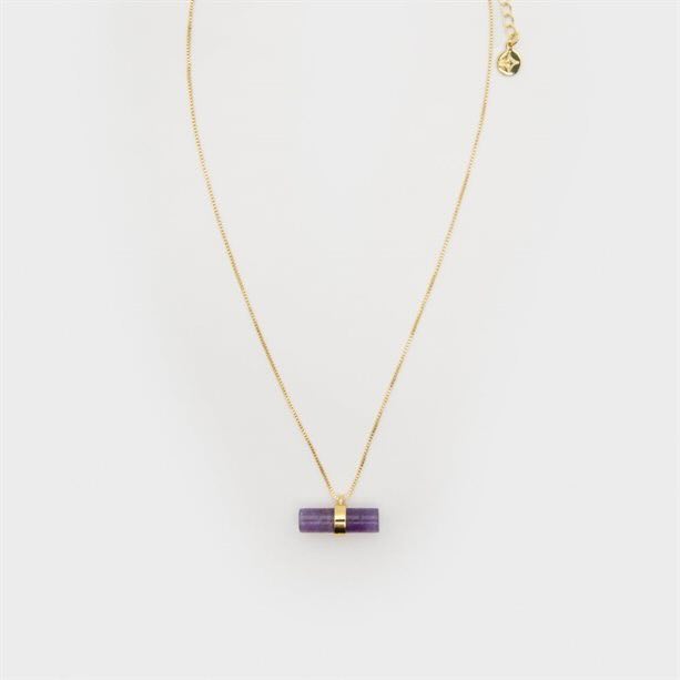 Avon Seren T-Bar Stone Necklace