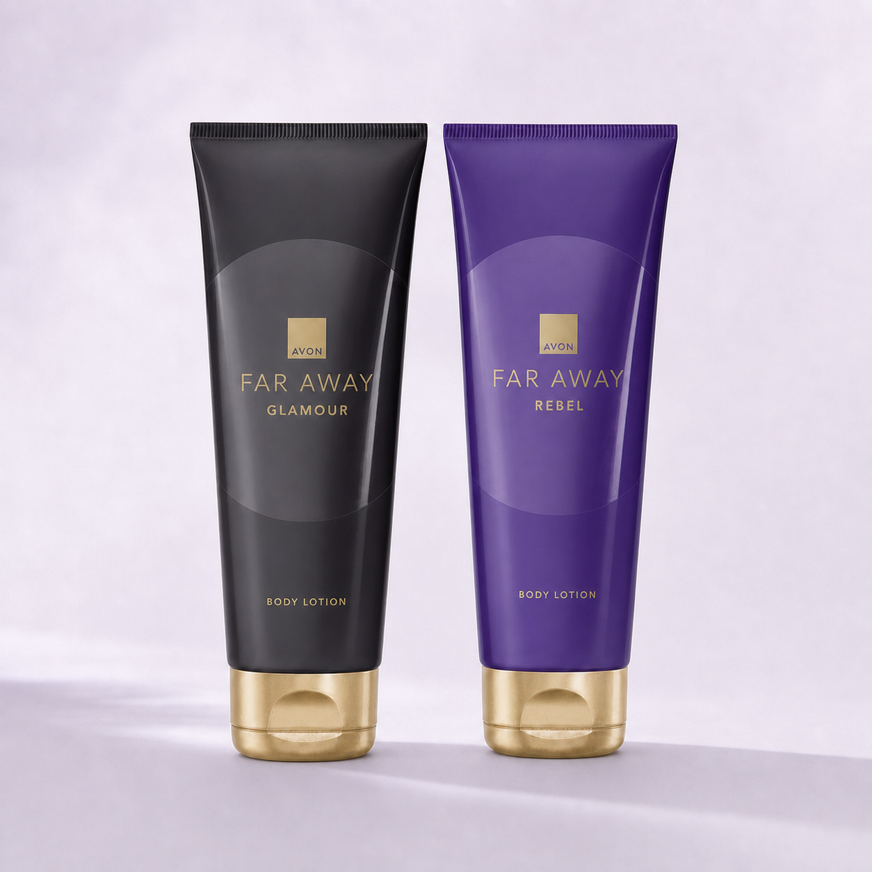 Far Away Glamour Body Lotion and Far Away Rebel Body Lotion