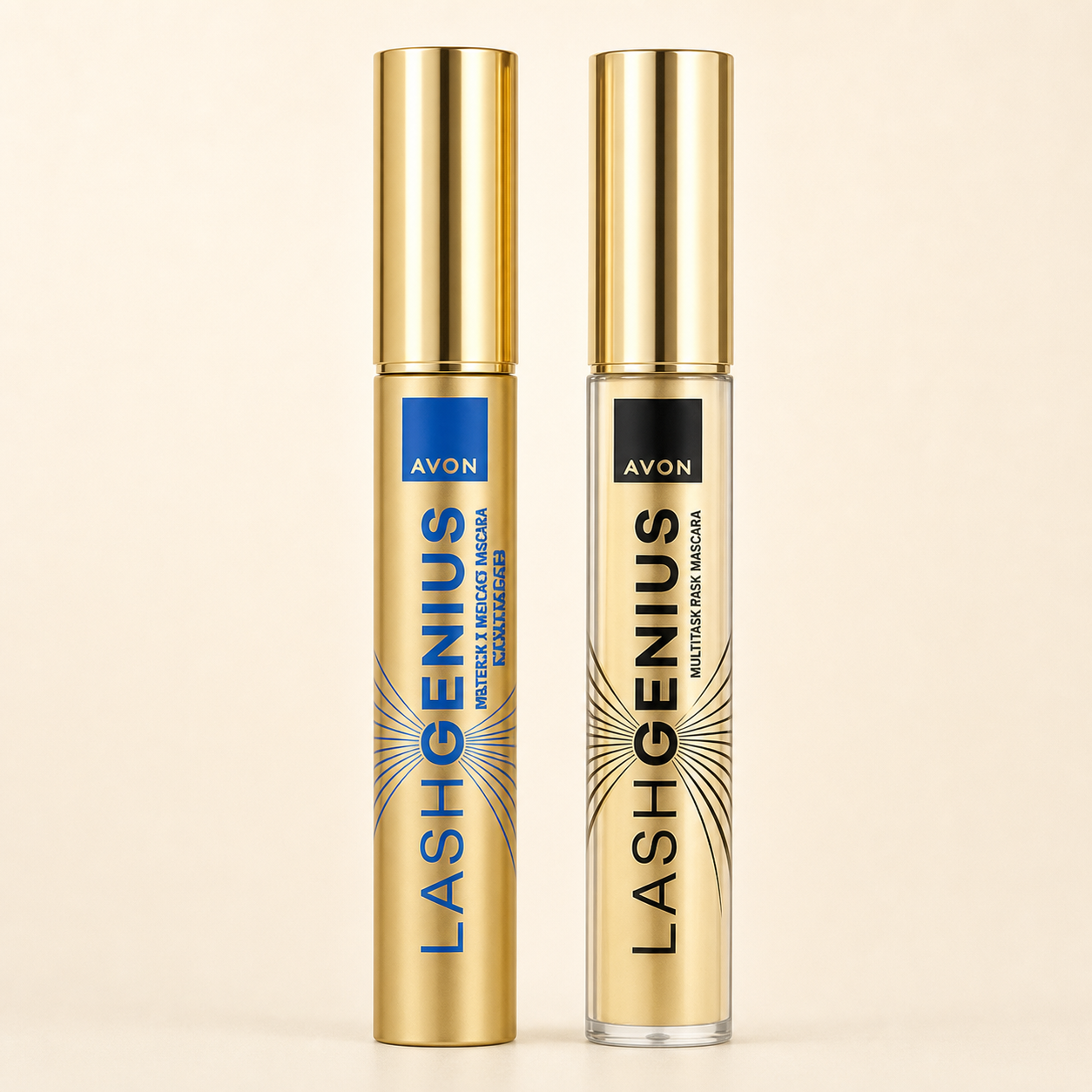 Lash Genius Multitask & Multiply Mascara and Lash Genius Multitask & Multiply Waterproof Mascara